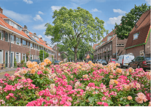 Puzzel 1000 stukjes G. Noodtstraat Tuinwijk Utrecht - Coen Koppen