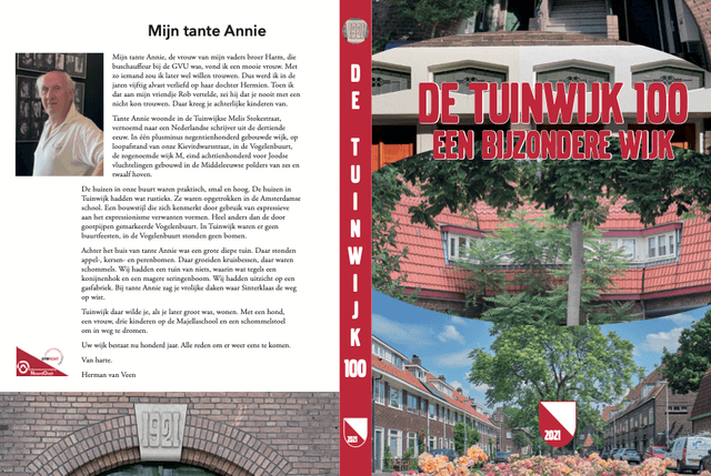 ✨ De Tuinwijk 100. Een bijzondere wijk. ✨  Met een warm voorwoord van Herman van Veen. 